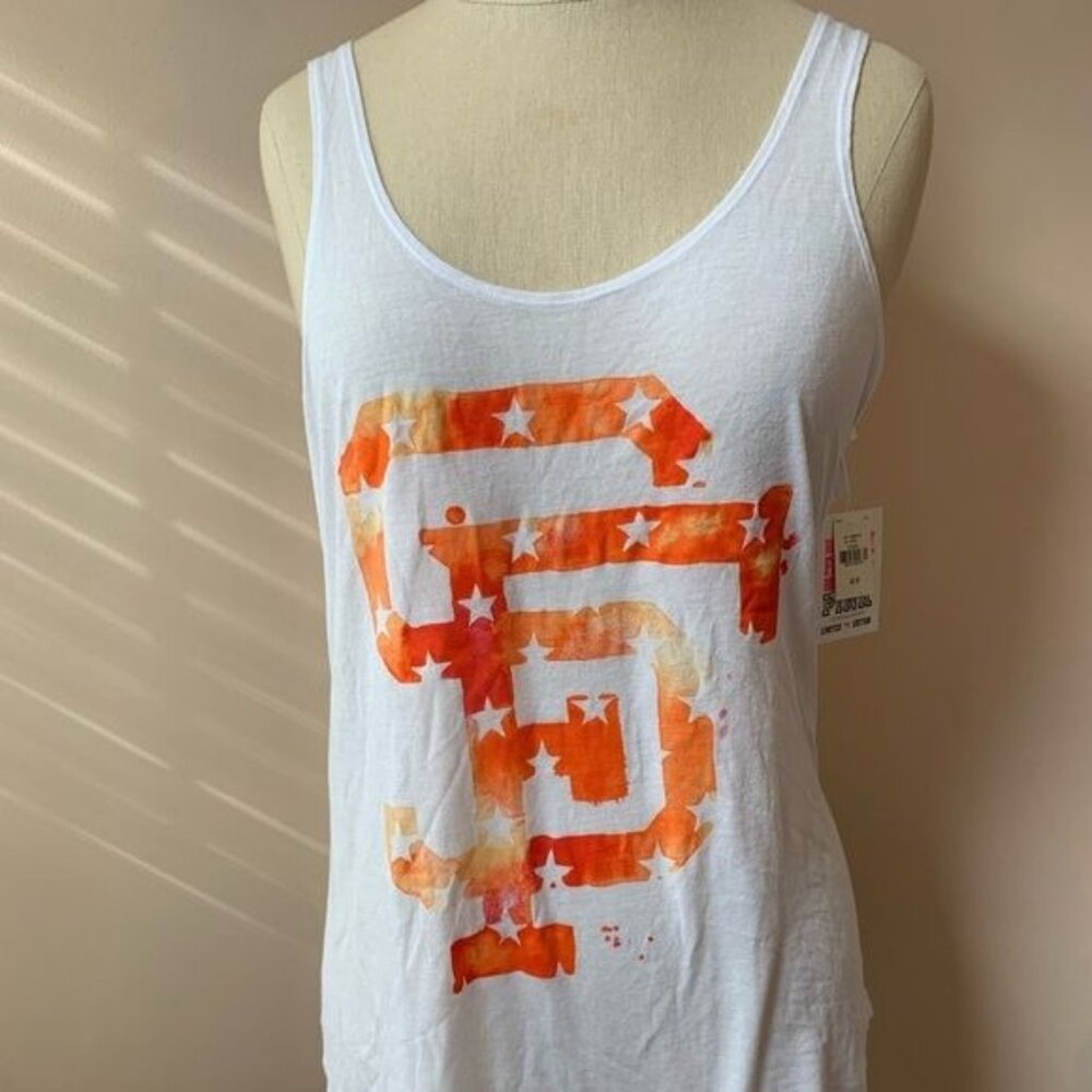 Victoria’s Secret PINK SF Giants Low Back Tank Top - Picture 1 of 7